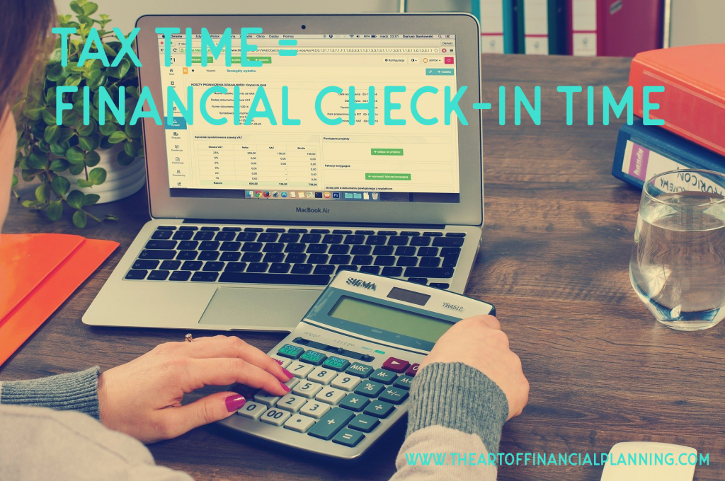 tax time is financial check in time